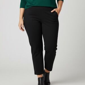 😍SHOW SPECIAL - ONE 5 ONE Black Stretch Pull On Pants 2X